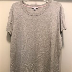 Short sleeve peplum sweater. Never worn